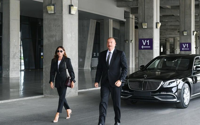 İlham Əliyev və Mehriban Əliyeva İsmayıllıda otel açılışında iştirak edib
