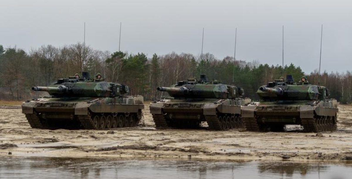 "Rheinmetall" Ukraynaya 139 Leopard tankı verə bilər