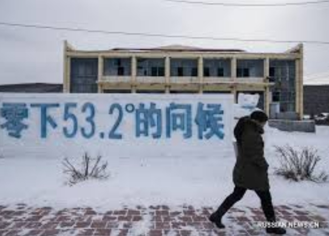 Çində ən soyuq temperatur rekordu olub - 53 dərəcə