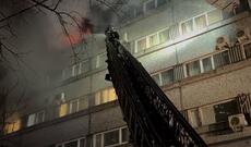 Moskvanın mərkəzində baş verən yanğın nəticəsində yeddi nəfər ölüb