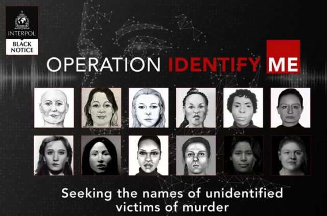 İnterpol öldürülən 22 qadının şəxsiyyətini müəyyən etmək üçün ictimai yardım çağırıb