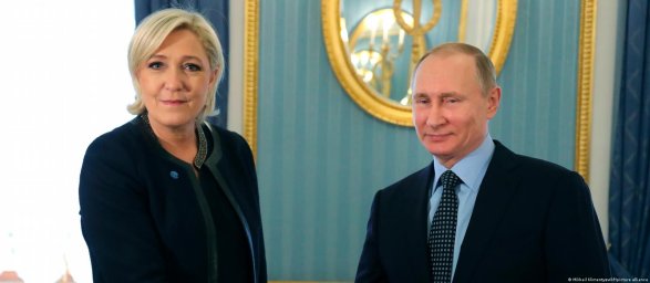 Marin Le Pen Vladimir Putinin ona siyasi təsiri ilə bağlı ittihamları rədd edib