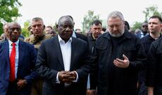 Afrika liderləri Kiyevdə bomba sığınacağına sığınıblar