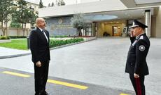 Prezident İlham Əliyev Dövlət Təhlükəsizliyi Xidmətinin yeni inzibati binalarının açılışında iştirak edib