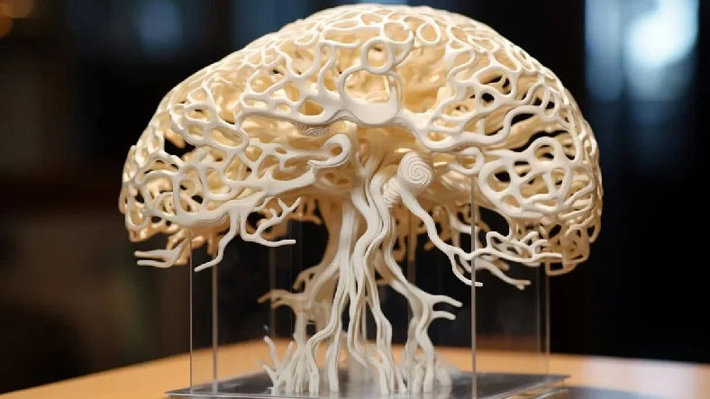 3D çap üsulu ilə istehsal edilən insan beyni toxuması əsl beyin kimi böyüyür