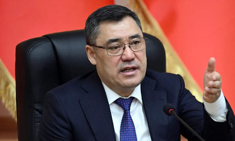 Qırğızıstan prezidenti ABŞ-dan respublikanın işlərinə qarışmamağı xahiş edib