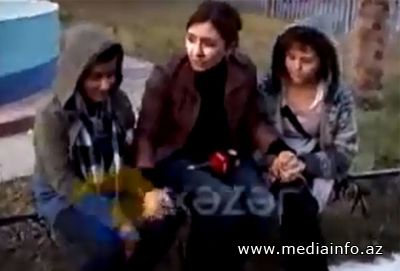VİDEO: Bakıda itkin düşən qızlar: "Yenə də qaçacağıq, tanış uşaqlar çoxdur"