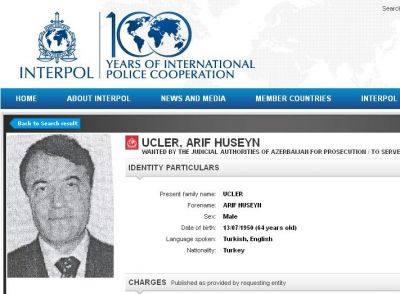 Türk iş adamı İnterpol xətti ilə axtarışa verilib
