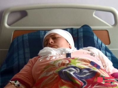 Qadın qidadan zəhərlənib - FOTO