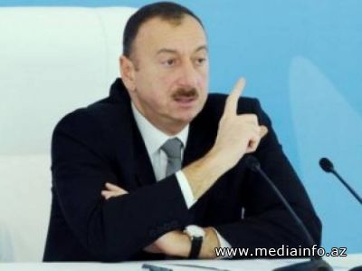 `Azərbaycan ordusu ermənilərin başını əzir` - Prezident