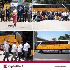 “KapitalBank” “Təhsil avtobusu” layihəsini təşkil edir