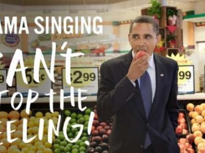 Barak Obama mahnı 'oxudu' (VIDEO)