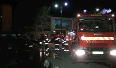 Sabirabadda Mərkəzi bazar yanır