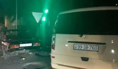 Xalq artisti Bakıda qəzaya düşdü