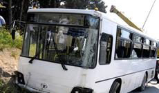Bakı-Sumqayıt yolunda qəza: 2 avtobus toqquşub