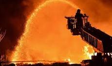 Azərbaycanın bəzi rayonlarında yanğın olub