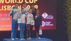 Gimnastlarımız gümüş medal qazandı