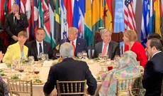 Ərdoğan onu görüb salona girmədi – Şok olay