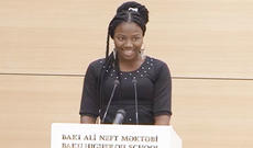 Nigeriyalı tələbə Azərbaycan dilini 5 günə öyrəndi - Video