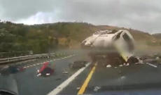 Dəhşətli qəzanın ANBAAN GÖRÜNTÜLƏRİ - Video