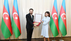 Sami Yusufa Prezidentin fəxri diplomu təqdim edildi