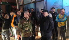 Nazir müavini yanğın baş verən ərazidə