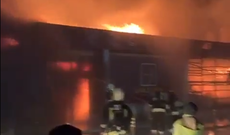 “Binə” ticarət mərkəzindəki yanğından - Video