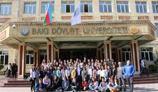 “Yaşıl planet” beynəlxalq tələbə məktəbinin iştirakçıları BDU-da olub
