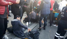 Avtobusla dayanacağa girdi, sərnişini bıçaqlayıb özünü dənizə atdı - İstanbulda dəhşət + Fotolar + Video