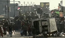 İraqda etirazçılar ölkənin əsas dəniz limanına nəzarəti ələ keçirdilər - Video