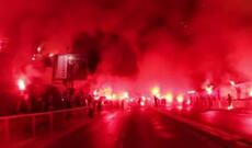 “Qarabağ” üzərində qələbə atəşfəşanlıqla qeyd edildi - Video