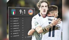 Ermənistan yığması İtaliyada antirekordla üzləşib - 1:9