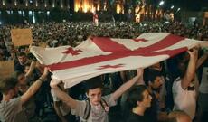 Tbilisidə etirazlar səngimək bilmir, 6 nəfər saxlanıldı