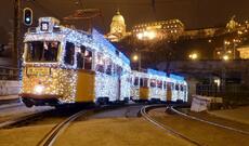 Budapeşt küçələrində Milad tramvayları görünəcək