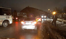 Rusiyada körpü uçdu, yaralılar var - Fotolar + Video