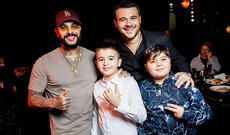 Emin 40 yaşını qeyd etdi - Fotolar