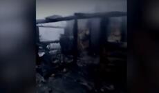 Rusiyada ev yandı - 4 uşaq öldü + Video