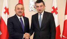 Gürcüstanın Baş Naziri Türkiyənin Xarici İşlər naziri ilə görüşüb