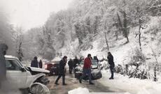 Güclü qar Gürcüstanda ciddi problemlər yaradıb