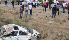 Ölümlə nəticələnən yol qəzası baş verib