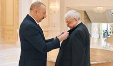 Prezident İlham Əliyev Mixail Qusmana “Şərəf” ordenini təqdim edib