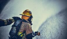 “Cənnət Park"da güclü yanğın