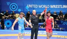 Azərbaycan güləşçisi Avropa çempionatında erməni rəqibinə qalib gəlib