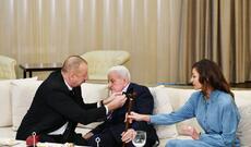 İlham Əliyev  Əlibaba Məmmədova “Şərəf” ordenini təqdim edib