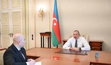 İlham Əliyev Bakı Nəqliyyat Agentliyinin İdarə Heyətinin sədrini qəbul edib