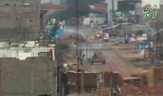 Əsəd ordusuna məxsus tank belə vuruldu+VİDEO