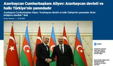 Prezident Rəcəb Tayyib Ərdoğanın Azərbaycana səfəri Türkiyə KİV-lərinin əsas mövzusu olub