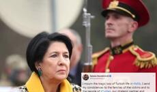 Gürcüstan Prezidenti Türkiyəyə başsağlığı verib