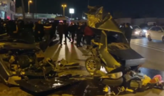 Bakıda dəhşətli qəza - VİDEO