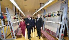 Prezident “Azərxalça” ASC-nin Goranboy filialının fəaliyyəti ilə tanış olub